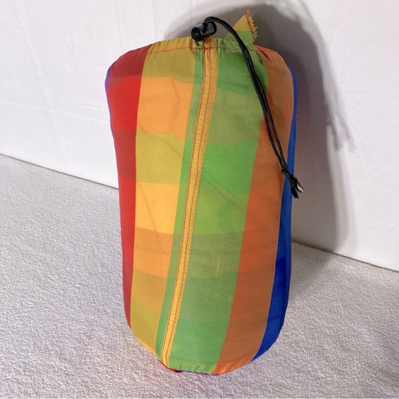 Vintage Rainbow Striped Sleeping Bag - Picture 4 of 14